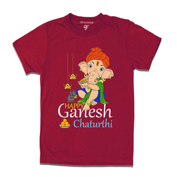 GT5 - HAPPY GANESH CHATURHI T-SHIRTS